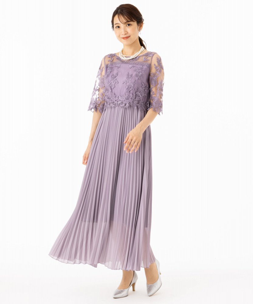 Dorry Doll ドリードール オリジナル模様柄刺繍プリーツドレス その他