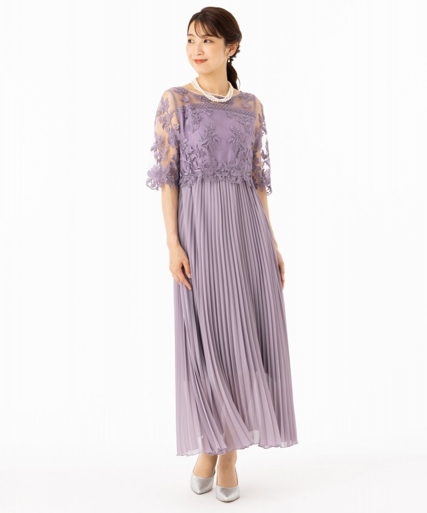 Dorry Doll ドリードール オリジナル模様柄刺繍プリーツドレス その他