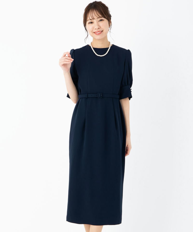 CELFORD セルフォード タイルレースドレス ネイビー系 | 結婚式