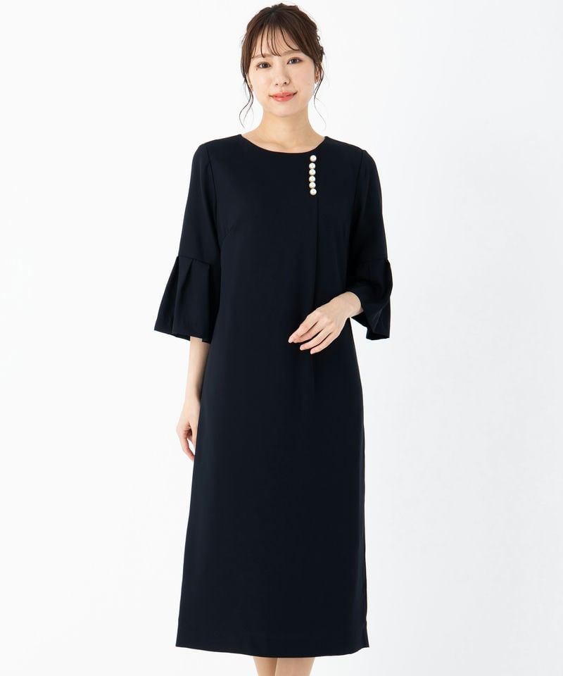 B:MING by BEAMS ビーミングバイビームス 袖シフォンフォーマル