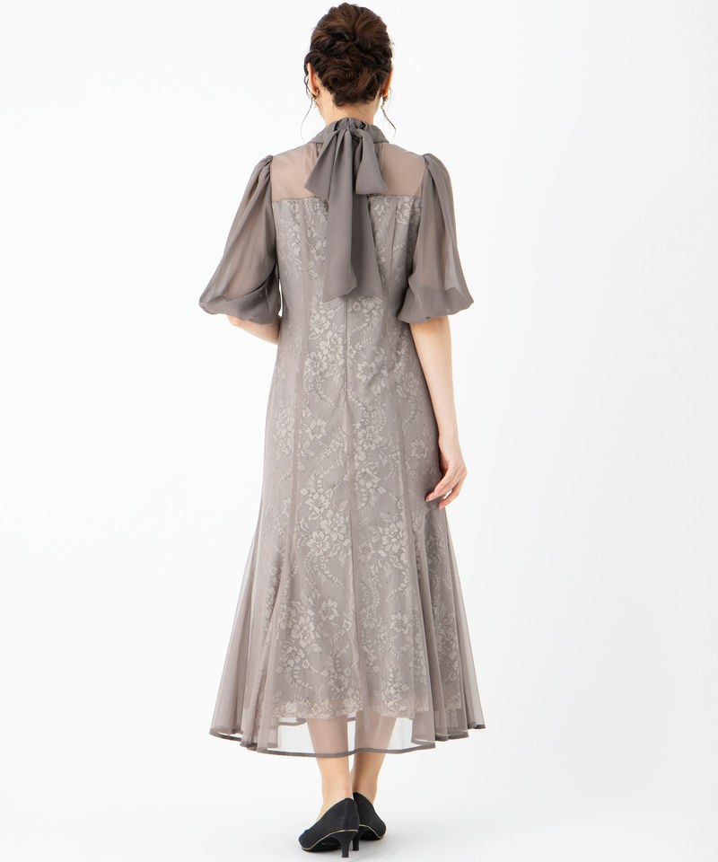 Dorry Doll ドリードール フラワーレースパフスリーブドレス その他 x