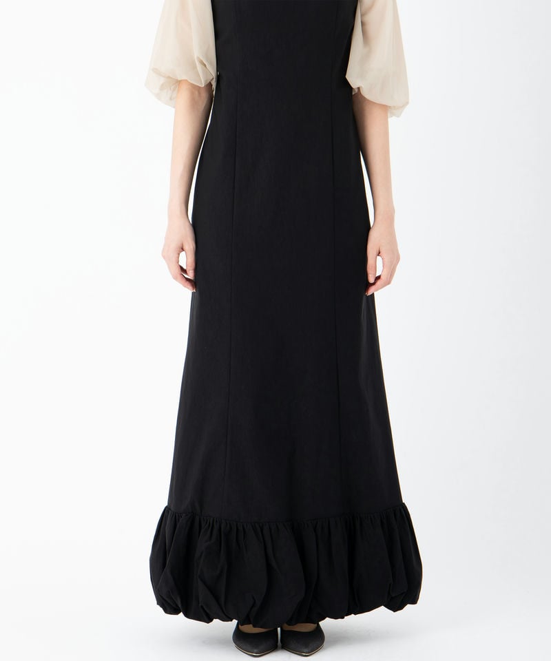 Ameri VINTAGE アメリヴィンテージ レイヤードバルーンヘムドレス