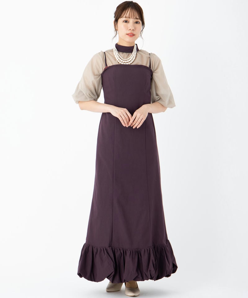 Ameri VINTAGE アメリヴィンテージ レイヤードバルーンヘムドレス Ameri VINTAGE アメリヴィンテージ レイヤードバルーンヘムドレス