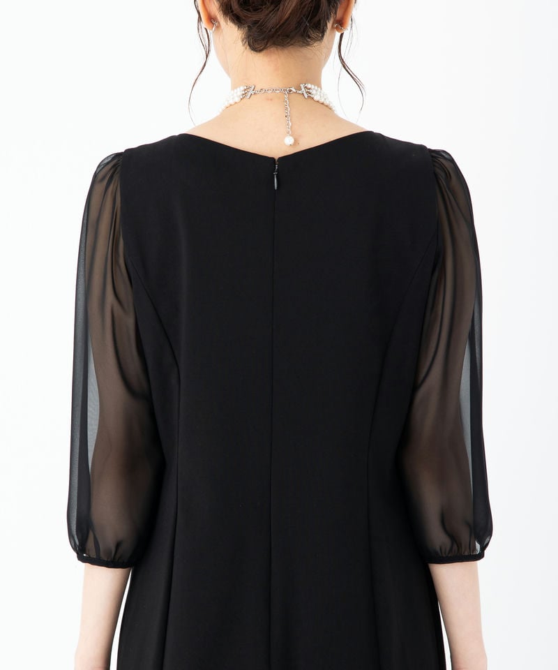 PREFERENCE 【マザーズドレス】プリファレンス ベロアフラワー