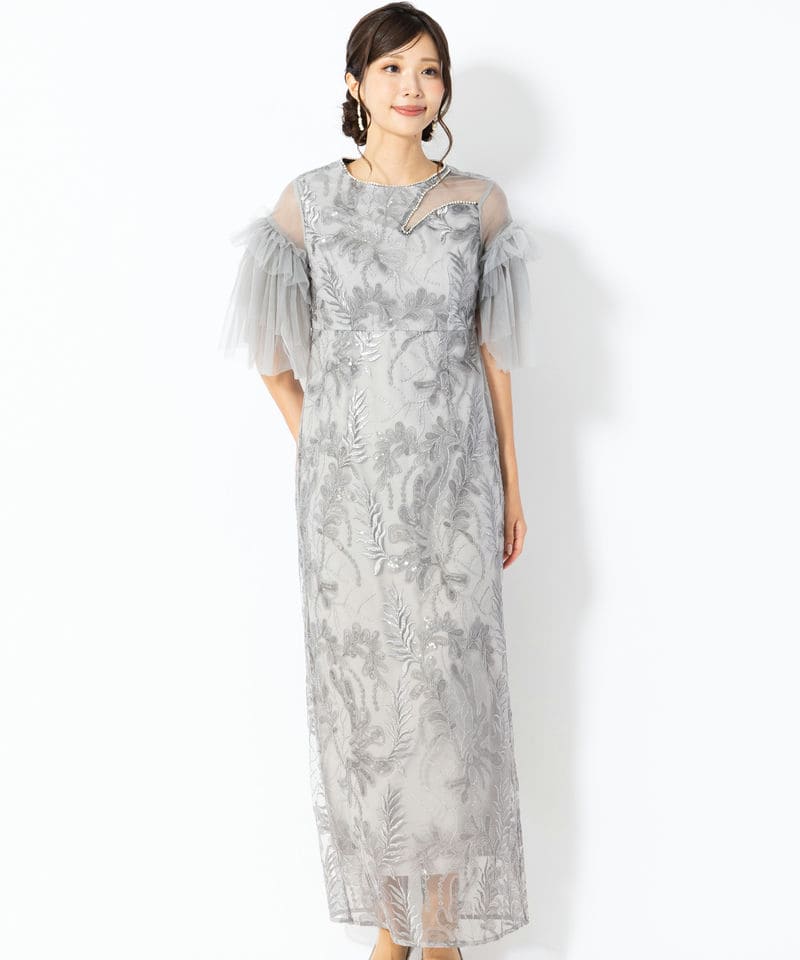 Leja/パーティードレス/グレー系のレンタルアイテム | 結婚式
