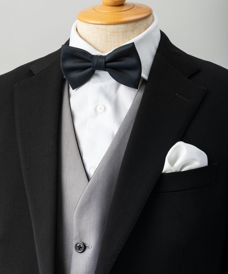 SUIT SELECT スーツセレクト 【セット】シャドーチェック蝶ネクタイ