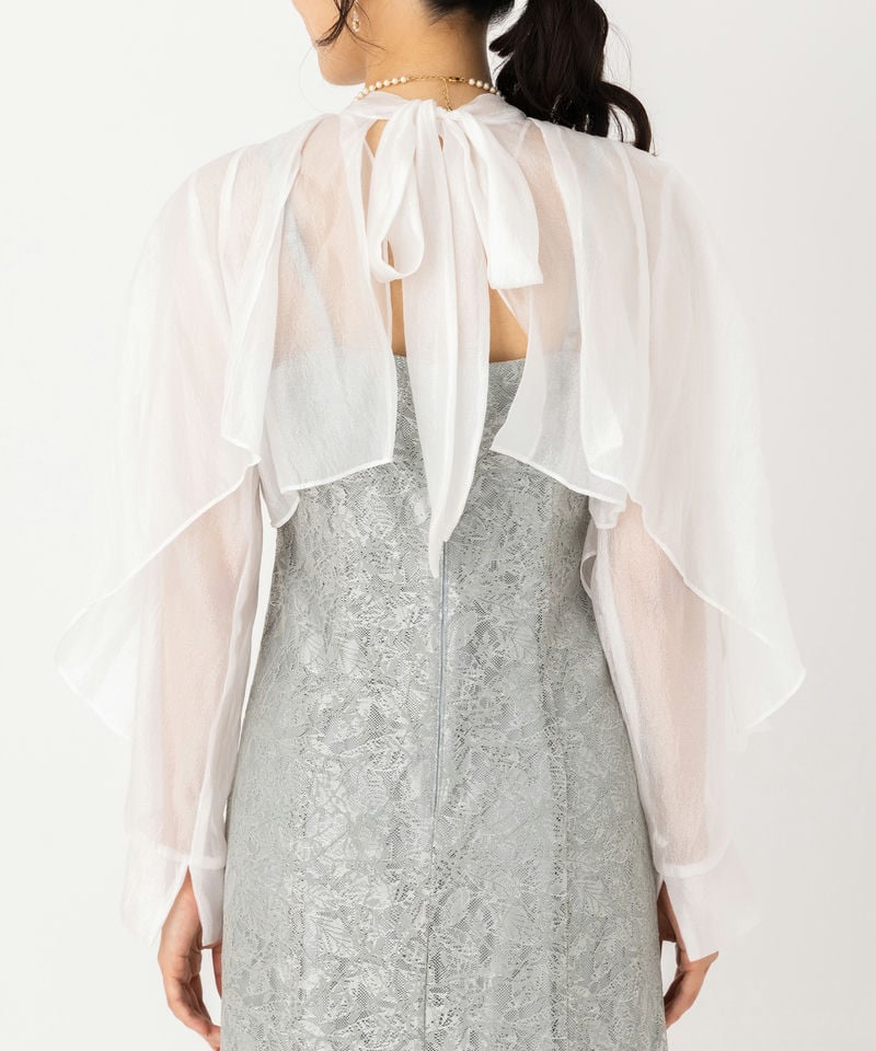 Aimer エメ 2WAYブラウス付マーメイドラインドレス その他 x グリーン