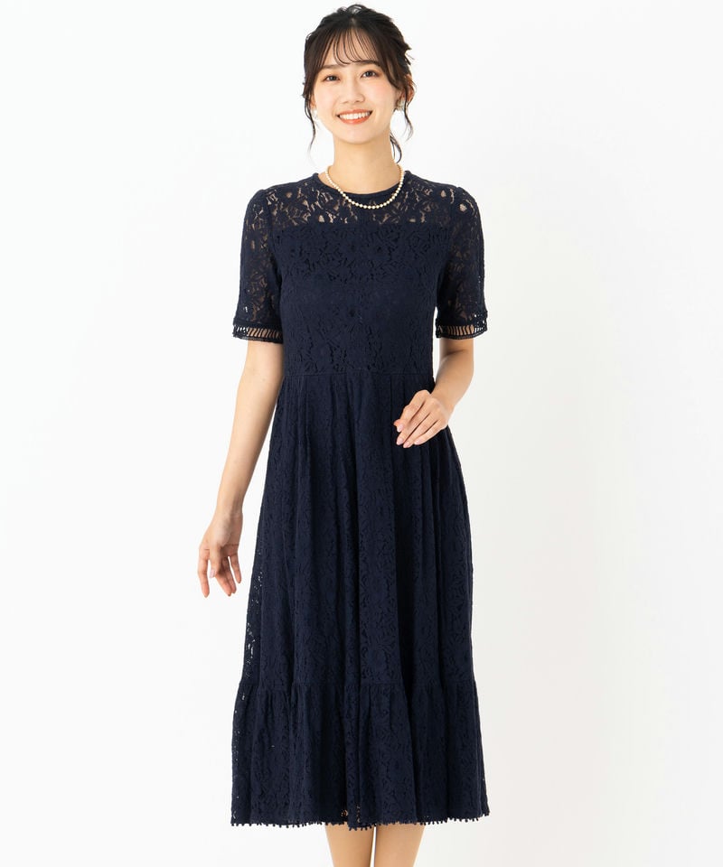 CELFORD セルフォード レースマーメイドドレス ネイビー系 | 結婚式