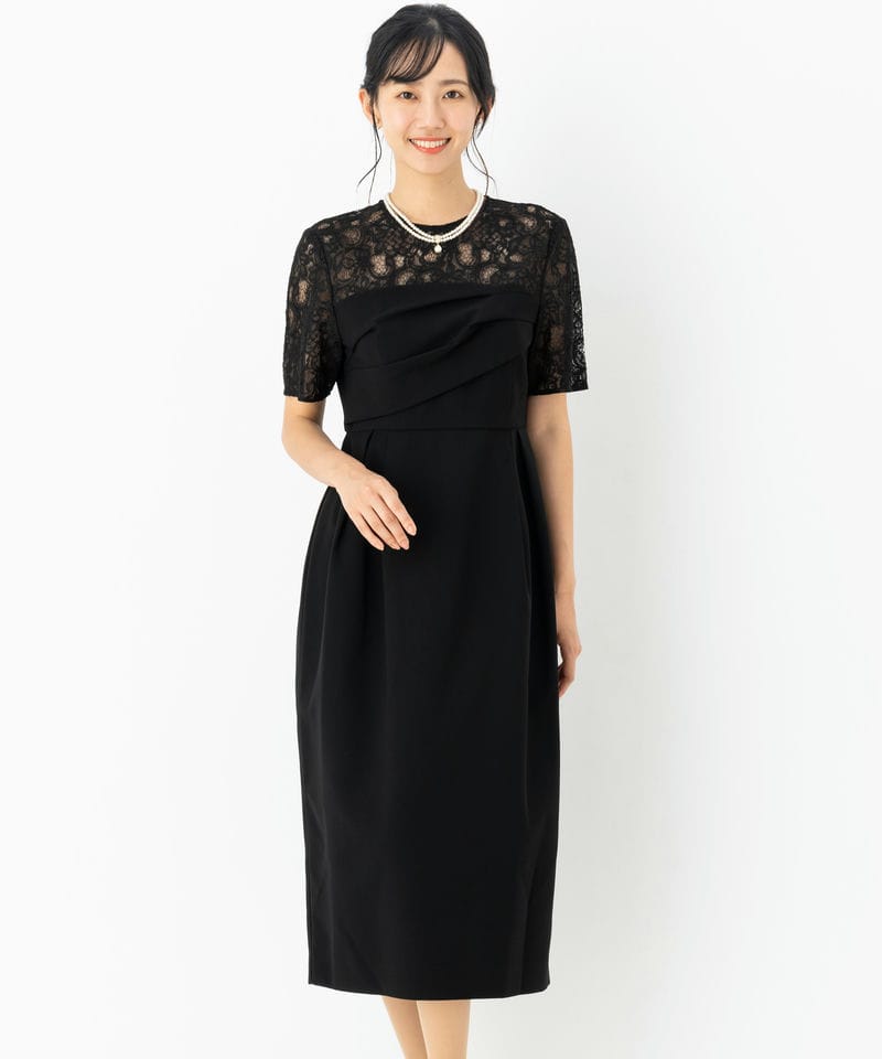 GRACE CONTINENTAL グレースコンチネンタル タックドレープコクン