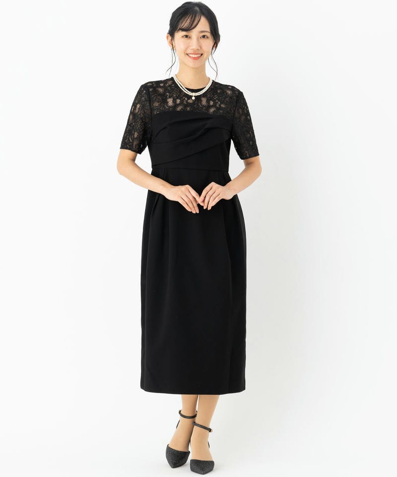 GRACE CONTINENTAL グレースコンチネンタル タックドレープコクン