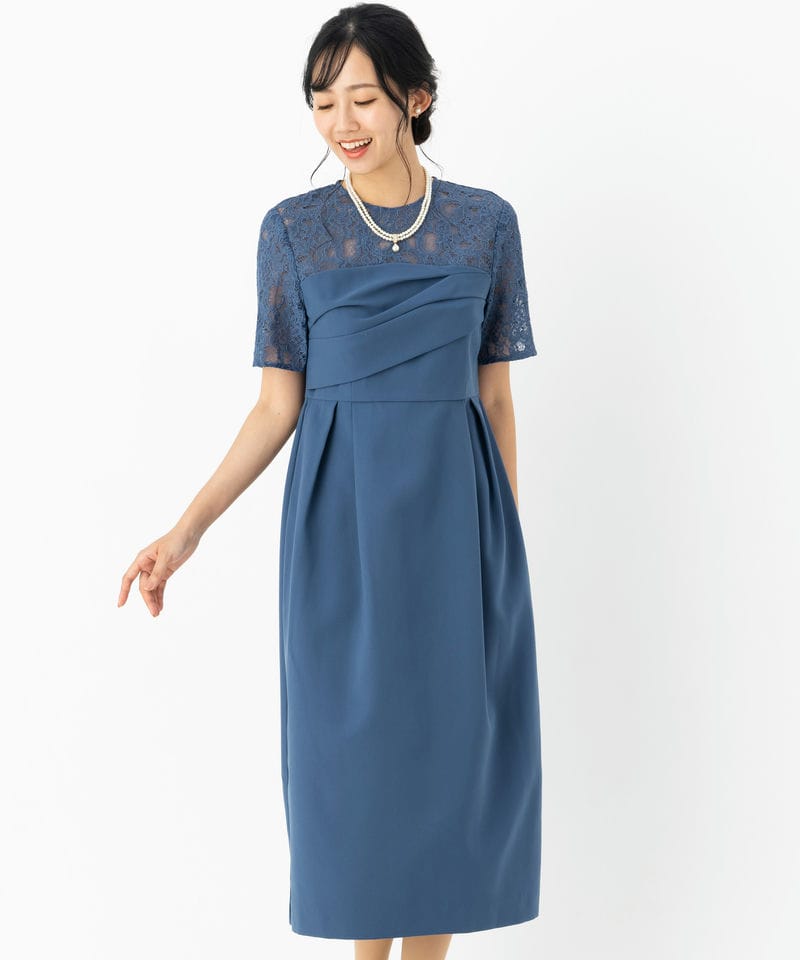 GRACE CONTINENTAL グレースコンチネンタル タックドレープコクン