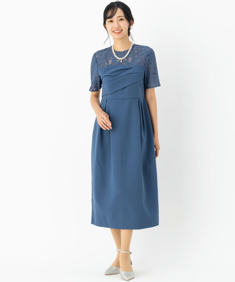 GRACE CONTINENTAL グレースコンチネンタル タックドレープコクン