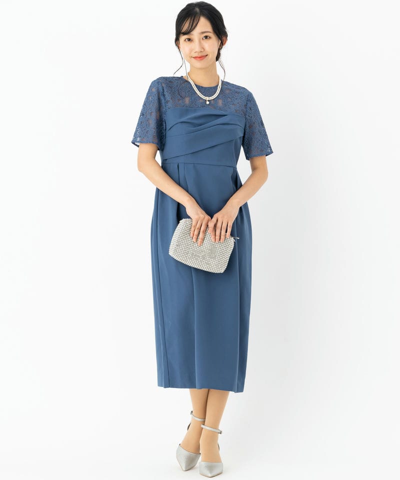 GRACE CONTINENTAL グレースコンチネンタル タックドレープコクン