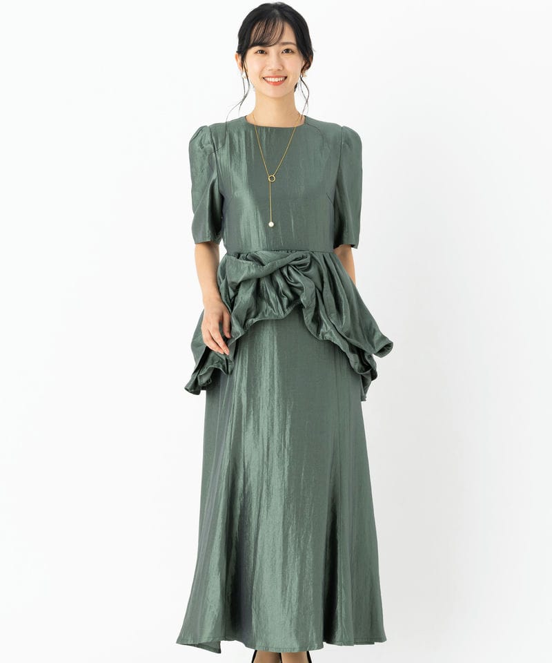 Ameri VINTAGE アメリヴィンテージ ディメンショナルグロスドレス