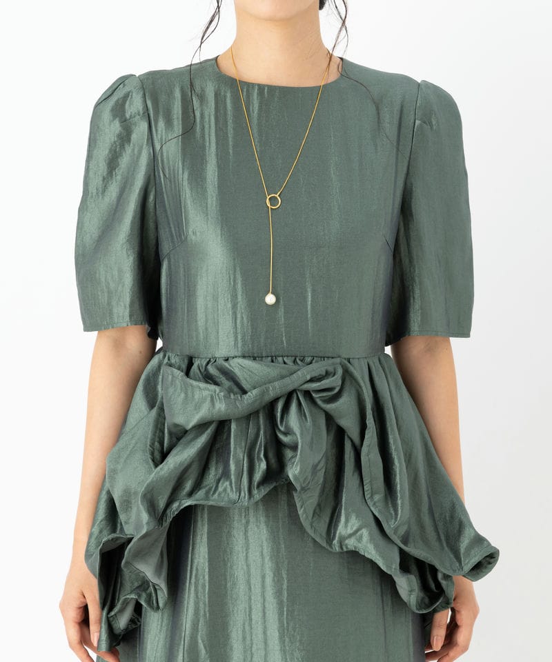 Ameri VINTAGE アメリヴィンテージ ディメンショナルグロスドレス