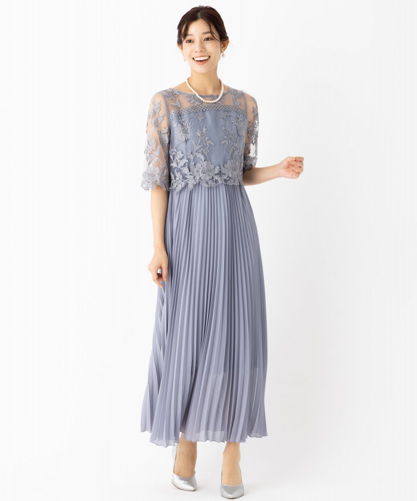 Dorry Doll ドリードール オリジナル模様柄刺繍プリーツドレス その他