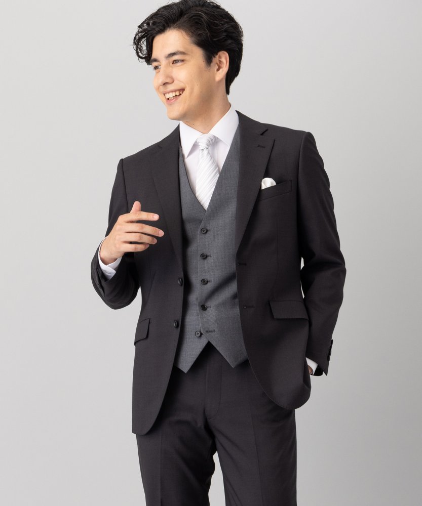 ORIHICA オリヒカ ウールブレンドフォーマルスーツ グレー系 | 結婚式
