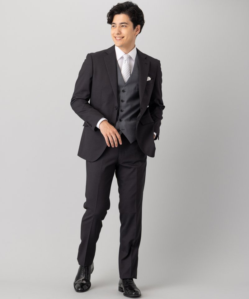 ORIHICA オリヒカ ウールブレンドフォーマルスーツ グレー系 | 結婚式