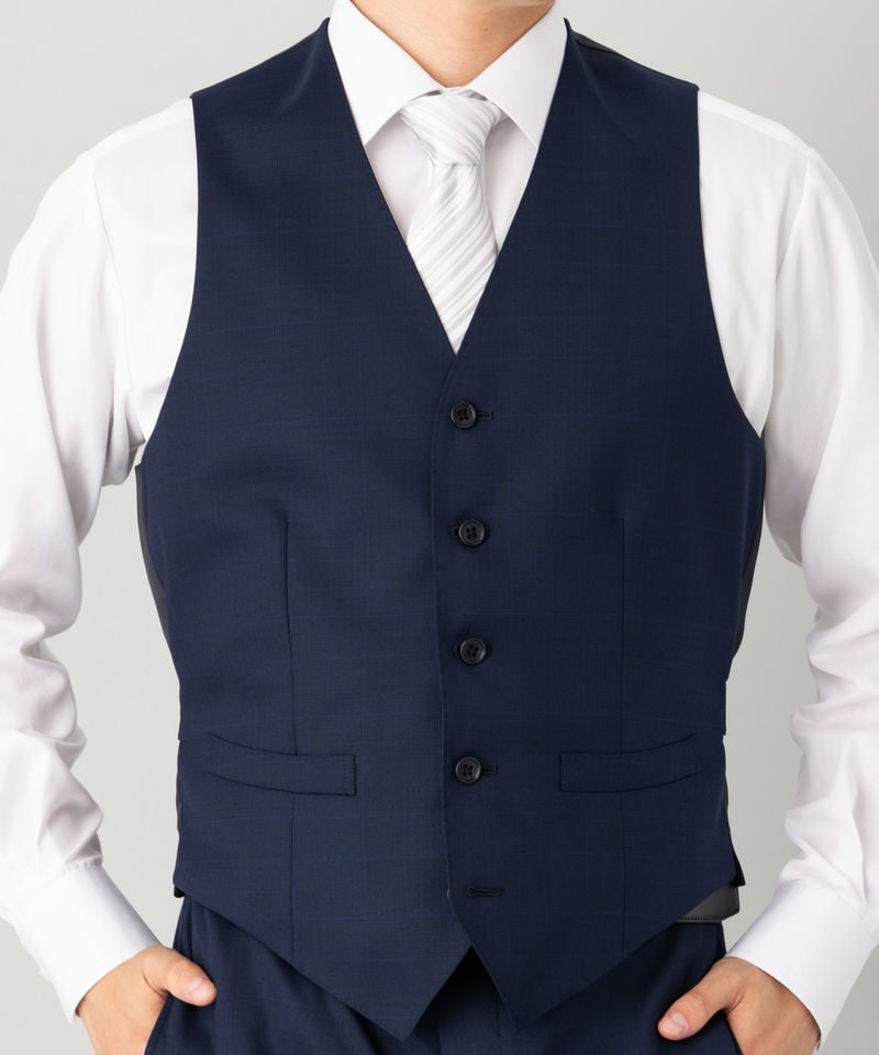 SUIT SQUARE 【7点セット】シャドーオーバーチェック・スリーピース