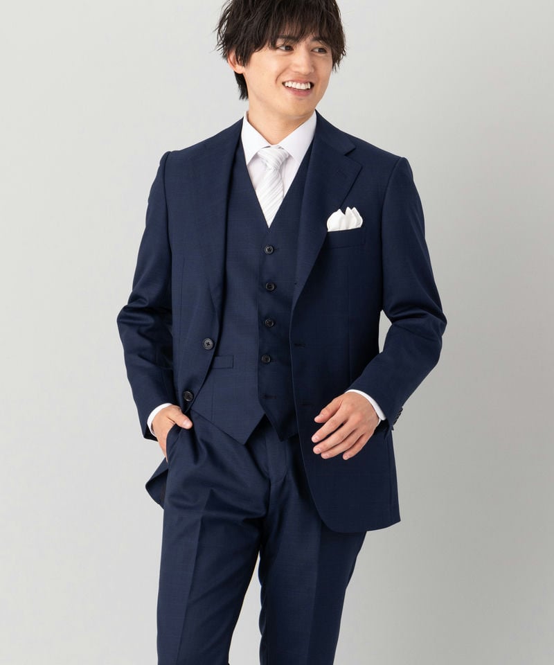 SUIT SQUARE 【7点セット】シャドーオーバーチェック・スリーピース