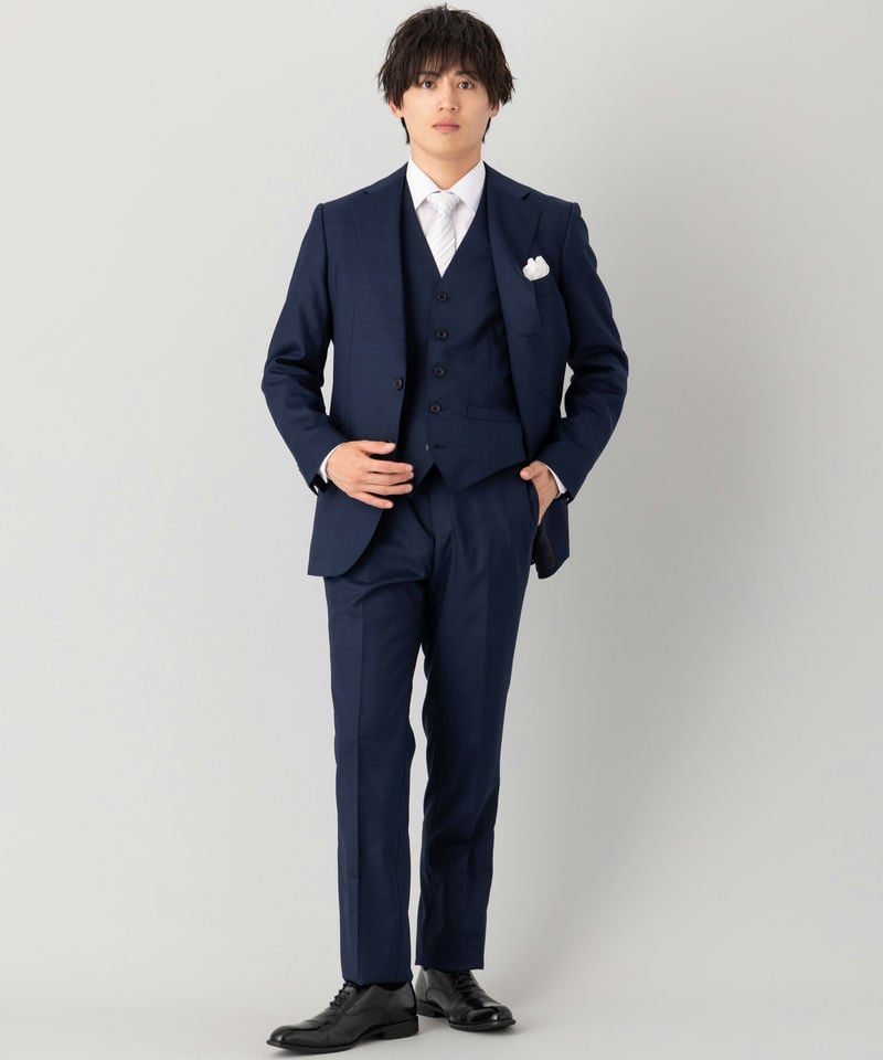 SUIT SQUARE 【7点セット】シャドーオーバーチェック・スリーピース