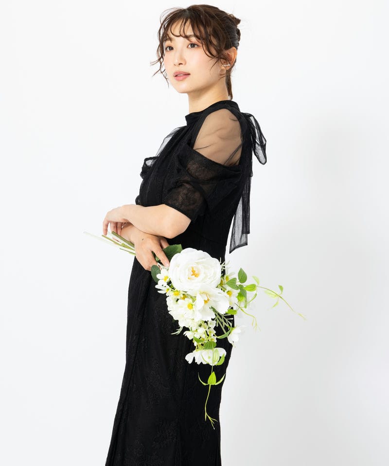 シアーショルダーレースドレス シアーショルダーレースドレス | スナイデル(SNIDEL) | マルイウェブ