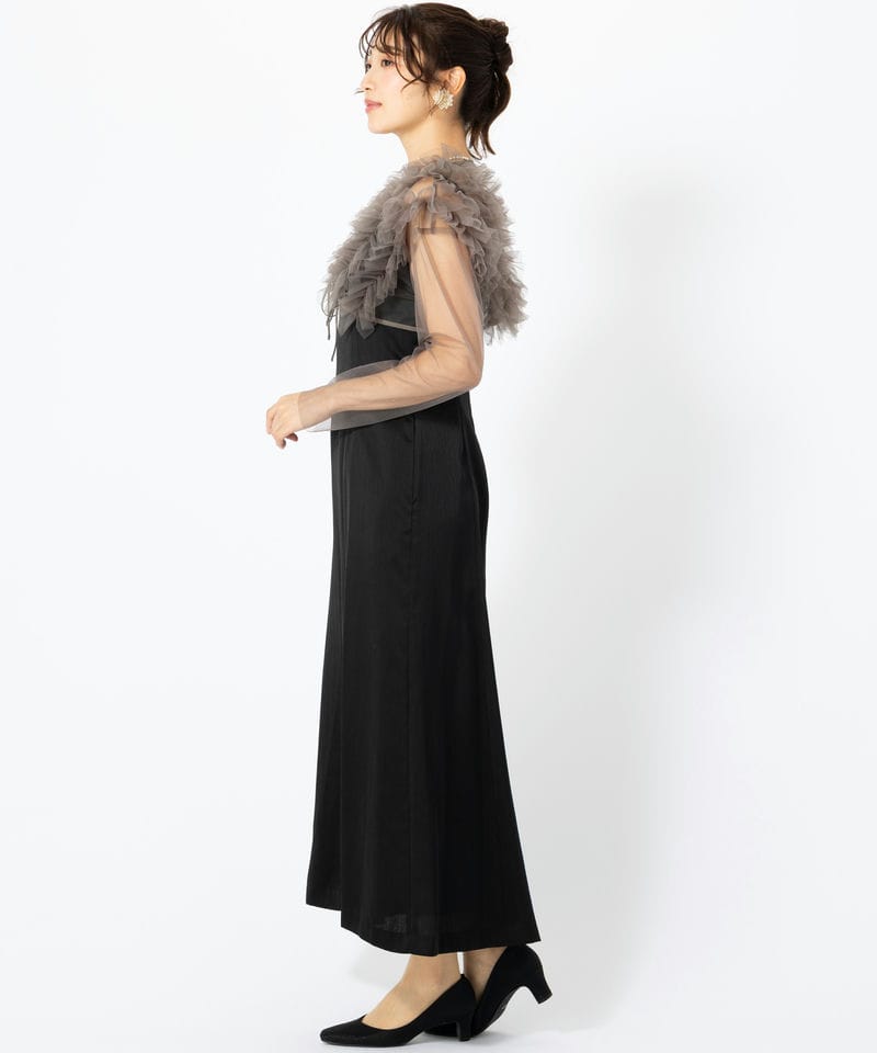 LAGUNAMOON ラグナムーン LADYチュールボレロキャミワンピースドレス