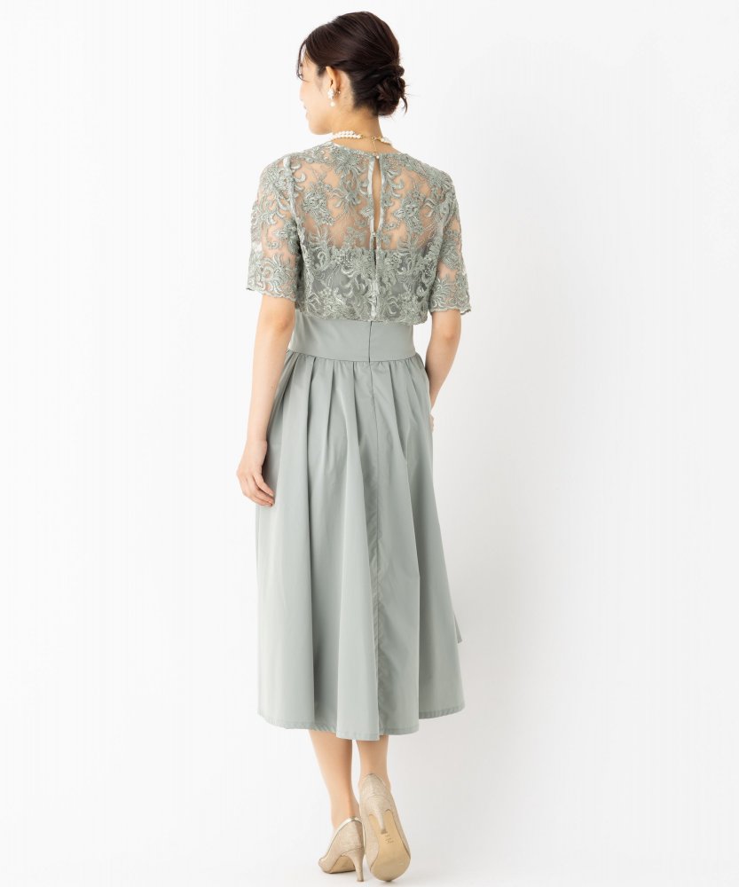 LAGUNAMOON ラグナムーン LADYオーバーレースギャザードレス その他 x