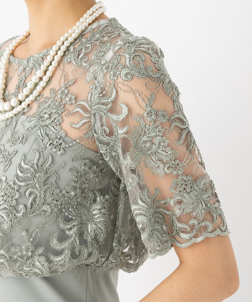 LAGUNAMOON ラグナムーン LADYオーバーレースギャザードレス その他 x