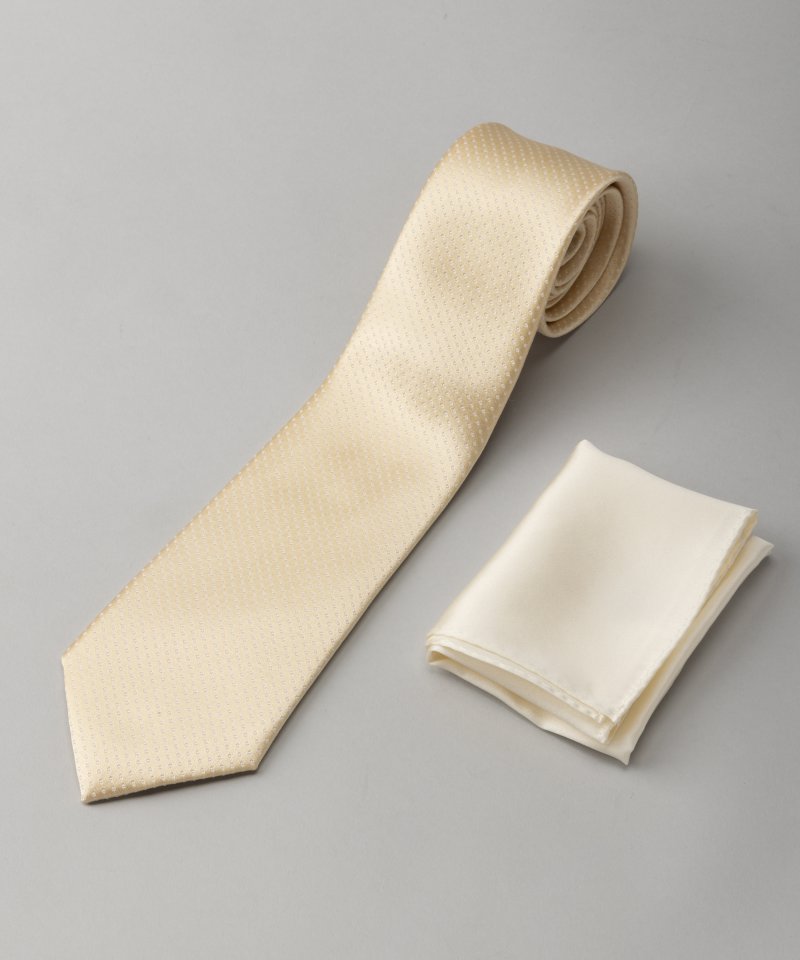 SUIT SELECT スーツセレクト 【セット】シルクドットフォーマルタイ