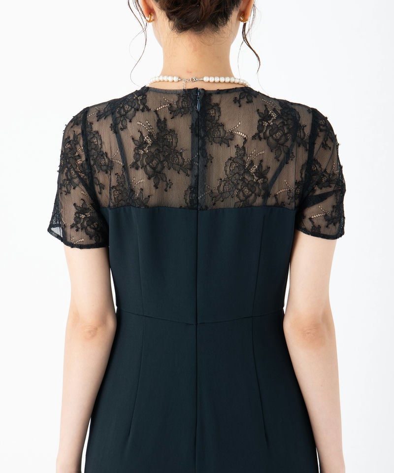 GRACE CONTINENTAL グレースコンチネンタル フリルワイドサロペット