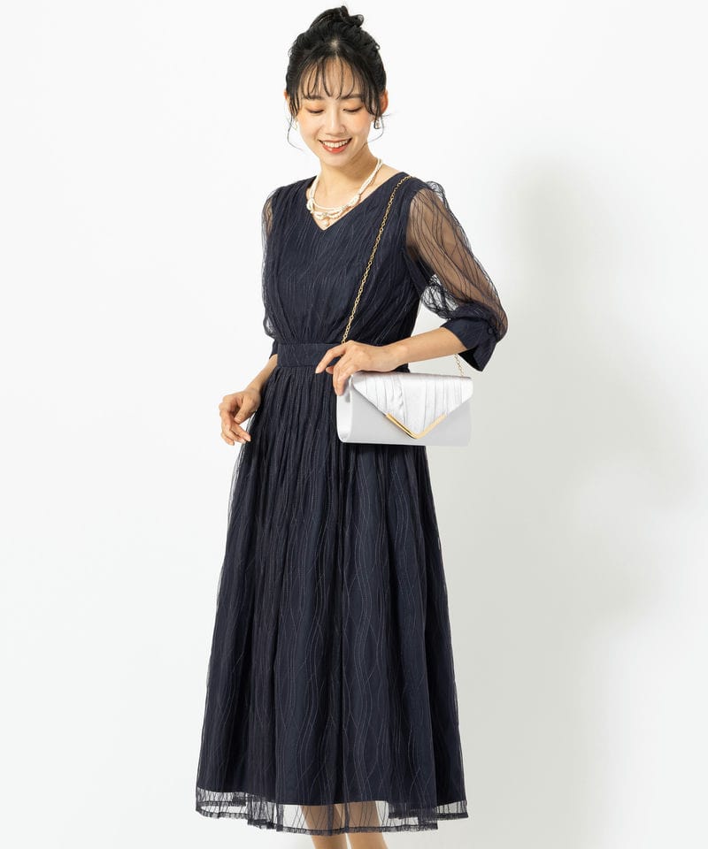 CELFORD セルフォード レースブラウスセットマーメイドドレス ブラック