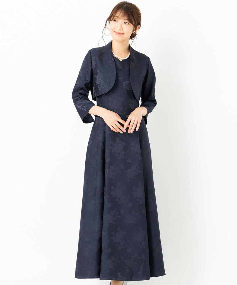 Dorry Doll 【ドレス2点セット】ドリードール プリーツ×レース 7分袖