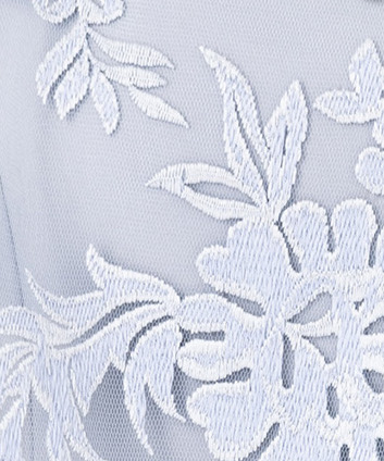 anuans アニュアンス エンブロイダリーレースケープセットドレス