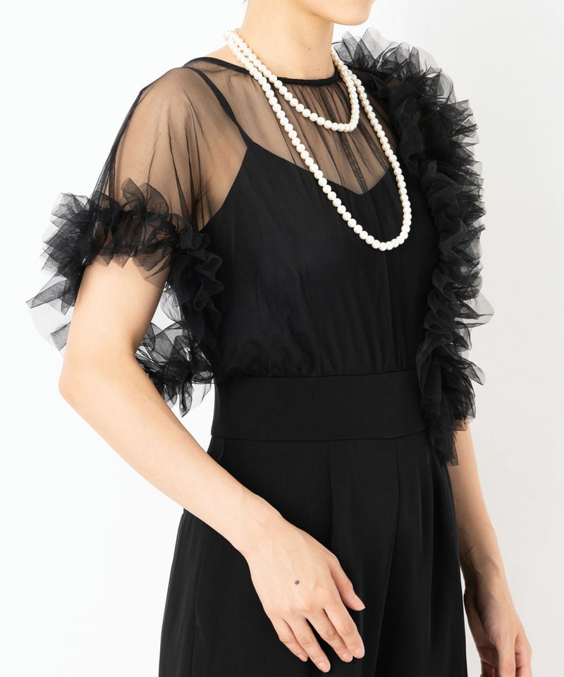 LAGUNAMOON ラグナムーン LADYチュールドッキングコンビネゾン