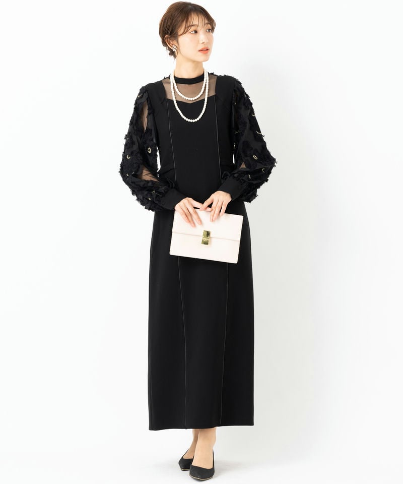 UNITED TOKYO ユナイテッドトウキョウ アイリスジャガードドレス