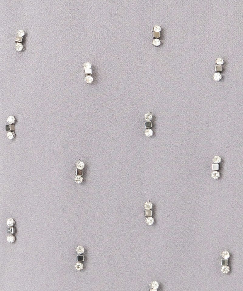 GRACE CONTINENTAL グレースコンチネンタル 刺繍ワイドサロペット