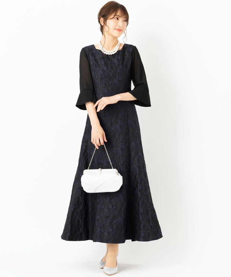 form forma 【マザーズドレス】フォルムフォルマ ジャガードレース