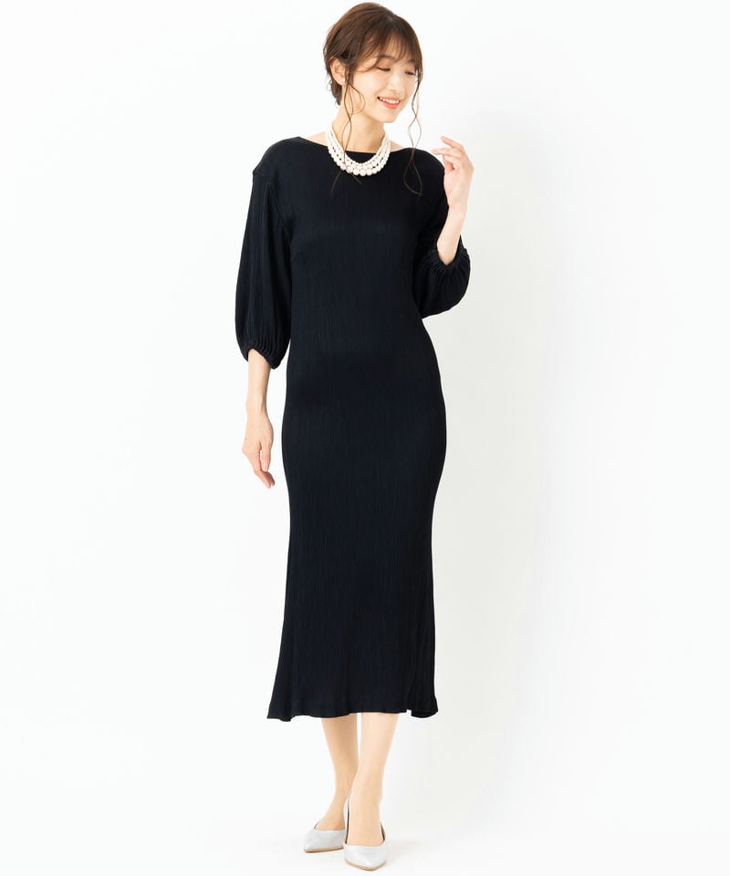JOIEVE ジョエブ シャインベーシックドレス ネイビー系 | 結婚式