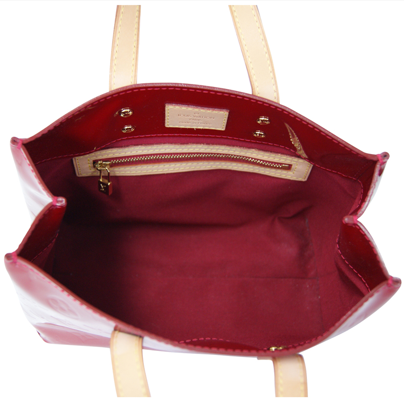 LOUIS VUITTON ルイヴィトン ヴェルニ ハンドバッグ リードPM レッド
