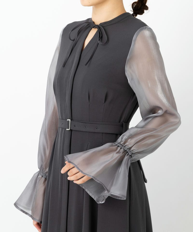 HARE オケージョンドレス グレー HARE(ハレ) | ⁡ 【 DRESS DRESS DRESS 】 ⁡ ＿ ⁡ ⁡ 大人気のHARE