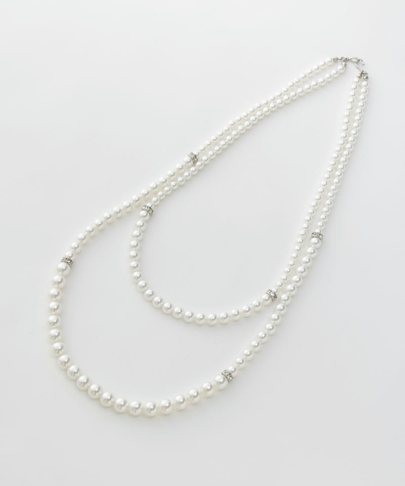 PREFERENCE プリファレンス 2連ロンデルミックスロングパール