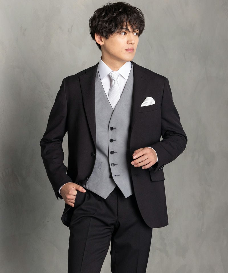 SUIT SQUARE スーツスクエア 【7点セット】光沢ソリッド×リバーシブル