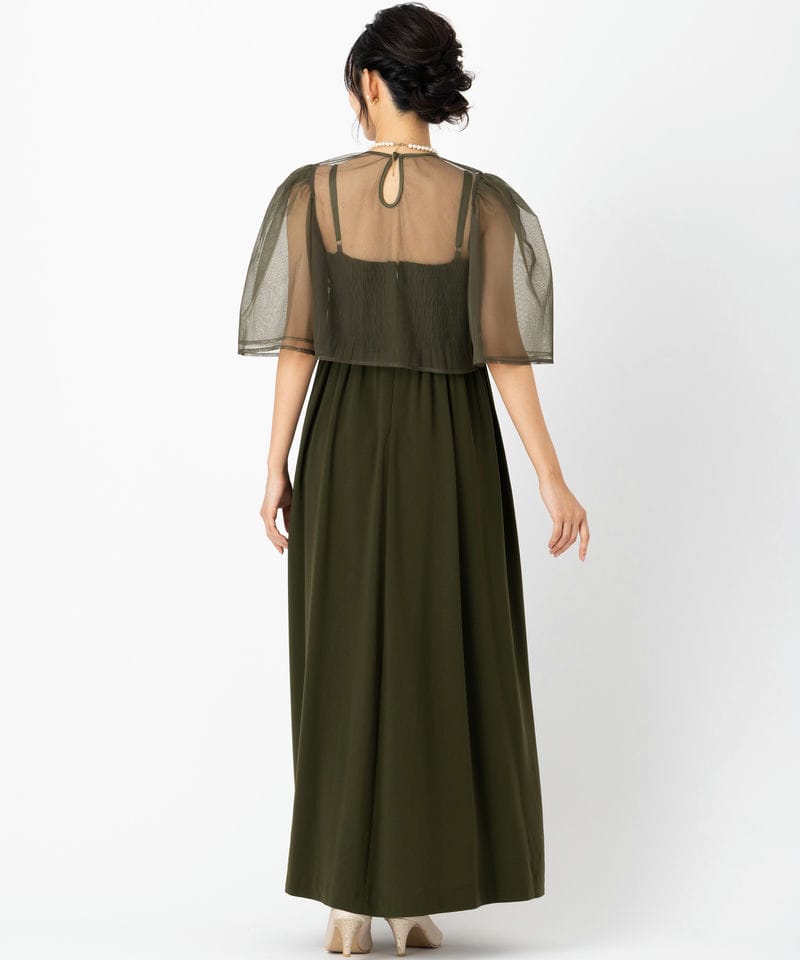 Ameri アメリ_ PUFF TULLE TOP LAYERED DRESS Ameri（アメリ）の「PUFF