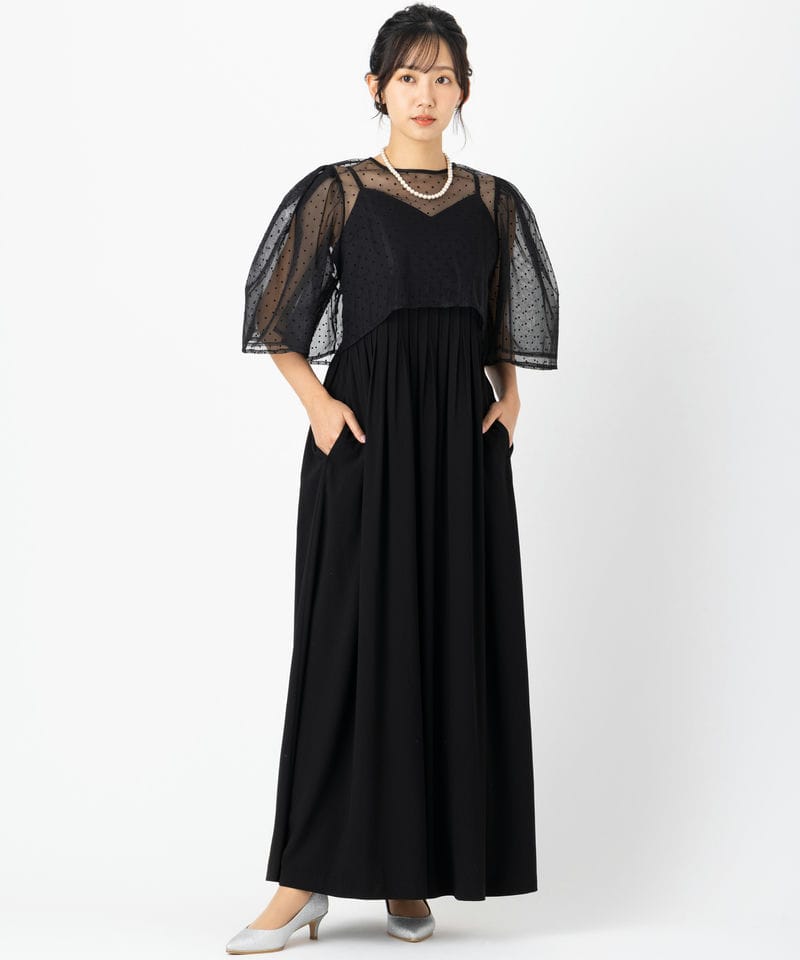 アメリヴィンテージ チュールトップス Ameri（アメリ）の「2WAY VEIL TULLE TOP（その他トップス）」 - WEAR