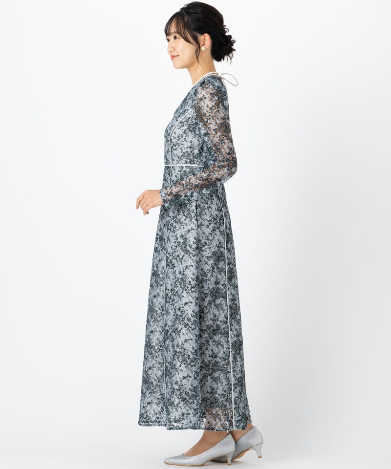 LAGUNAMOON ラグナムーン LADYレースプリントドレス その他 x LAGUNAMOON ラグナムーン LADYレースプリントドレス その他 x