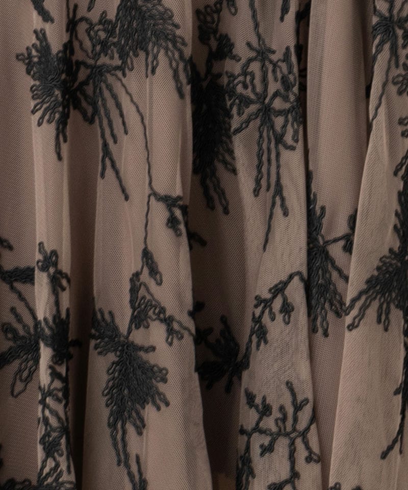 Dorry Doll ドリードール バイカラーエンブロイダリーセットドレス