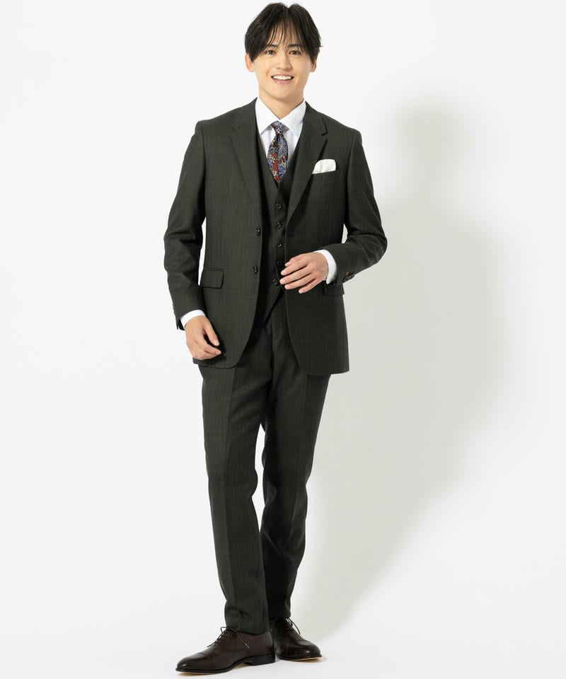 P.S.FA 【EDWIN】フォーマルデニムライクスリーピーススーツ その他 x
