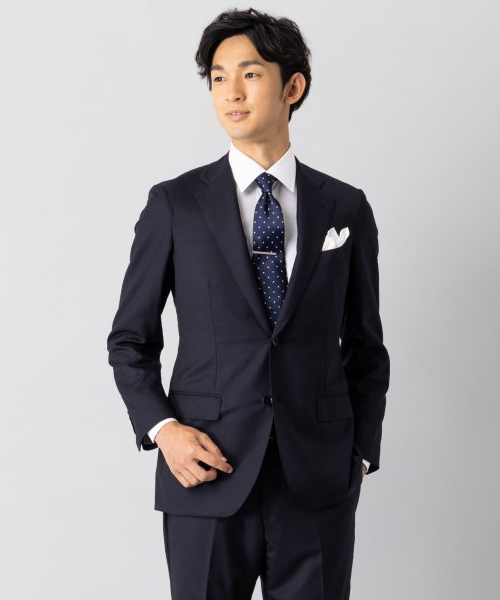 TOMORROWLAND トゥモローランド Super150'sウールシングルブレステッド