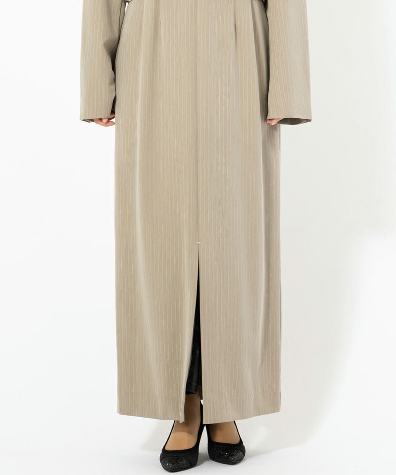 ANDRESD アンドレスド ピンストライプテーラードビスチェドレス